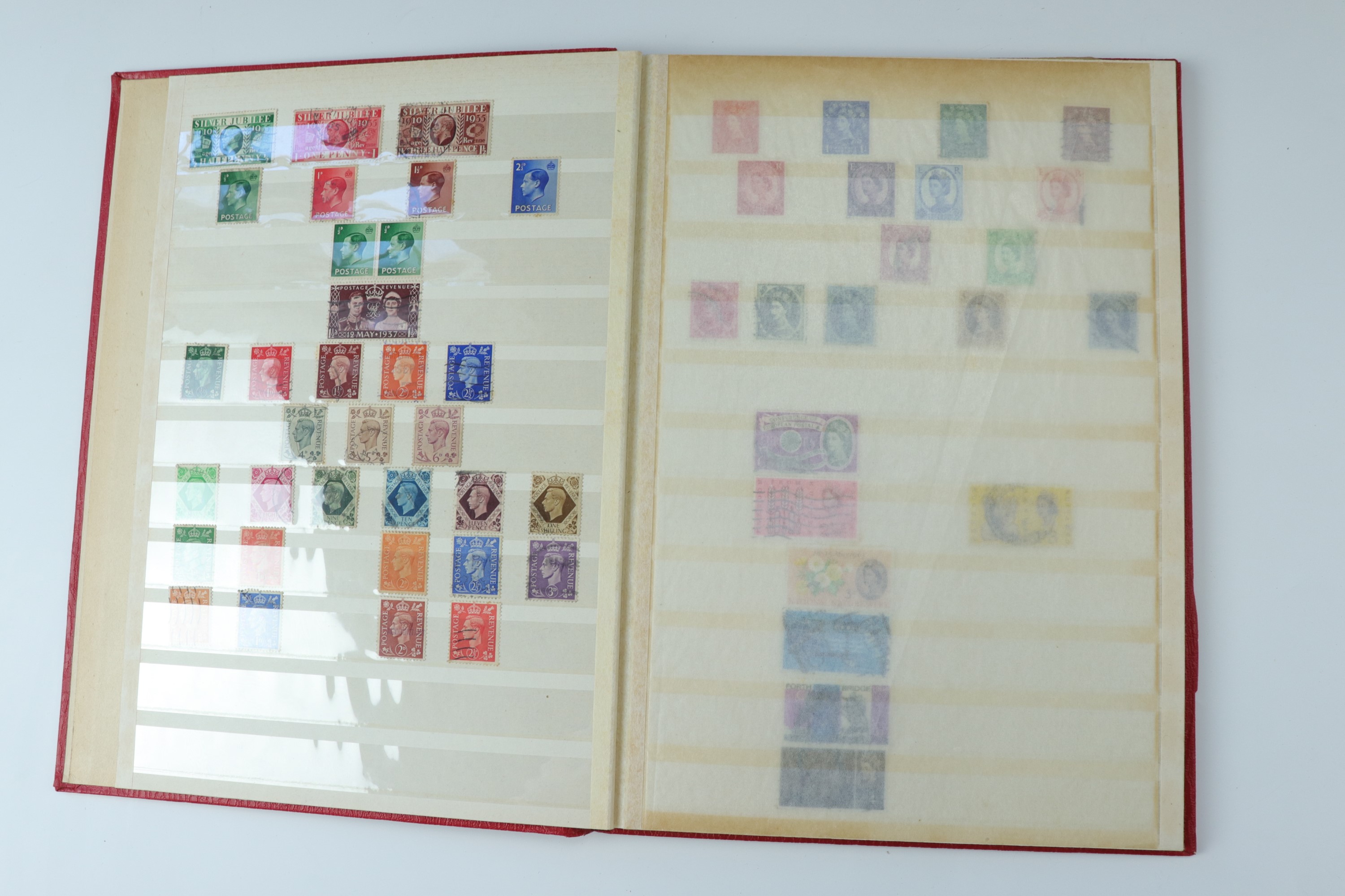 Several juvenile stamp albums containing GB and world stamps, with uncirculated and specimen GB - Image 13 of 47