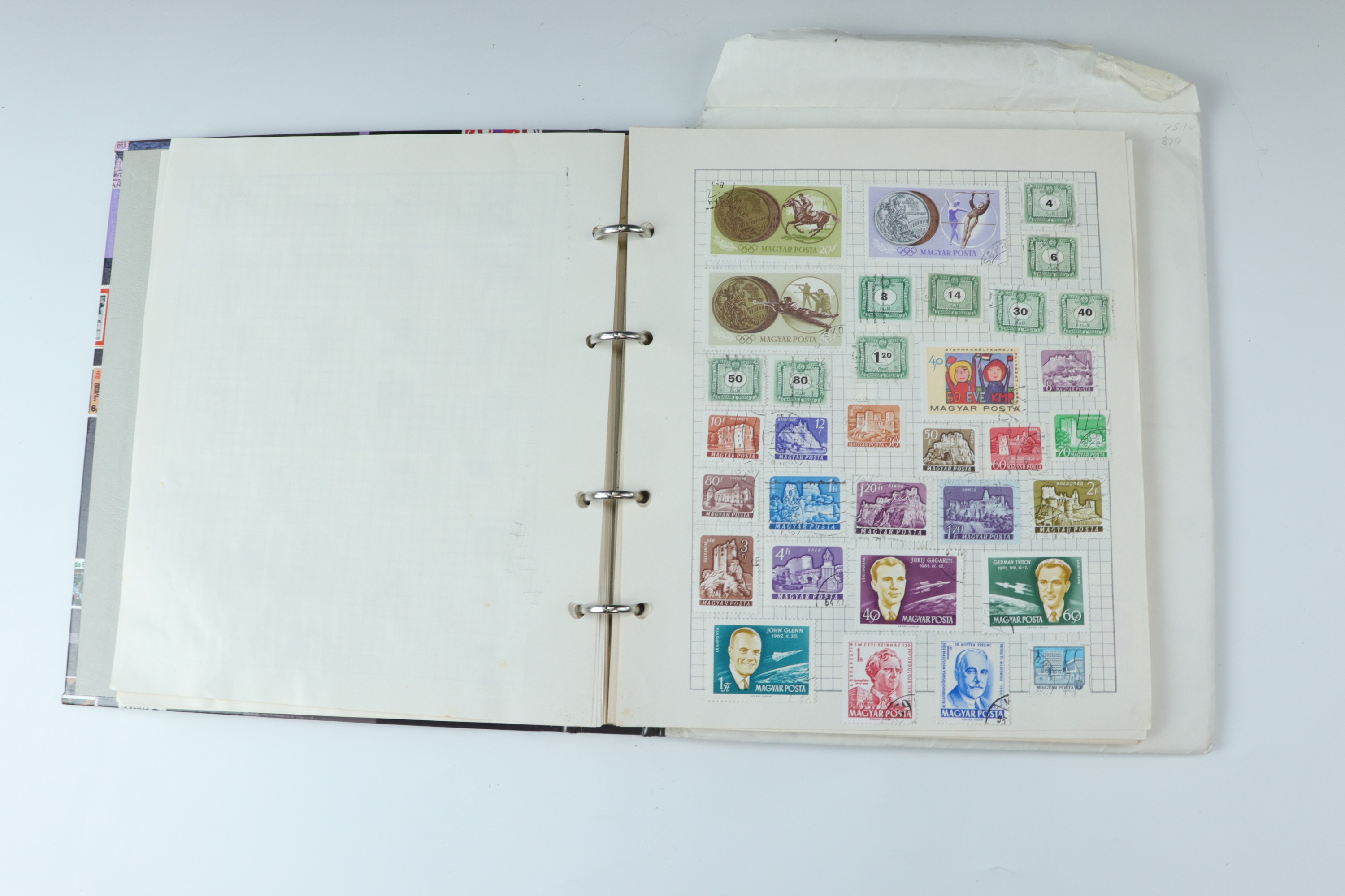 Several juvenile stamp albums containing GB and world stamps, with uncirculated and specimen GB - Image 45 of 47