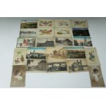 A group of Great War silk and other postcards