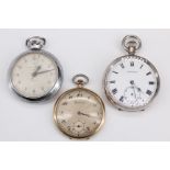 A Sachville rolled gold pocket watch together with Medana Ingersoll watches