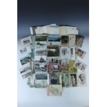 A quantity of late 19th / early 20th Century postcards including Isle of Man, Manchester,