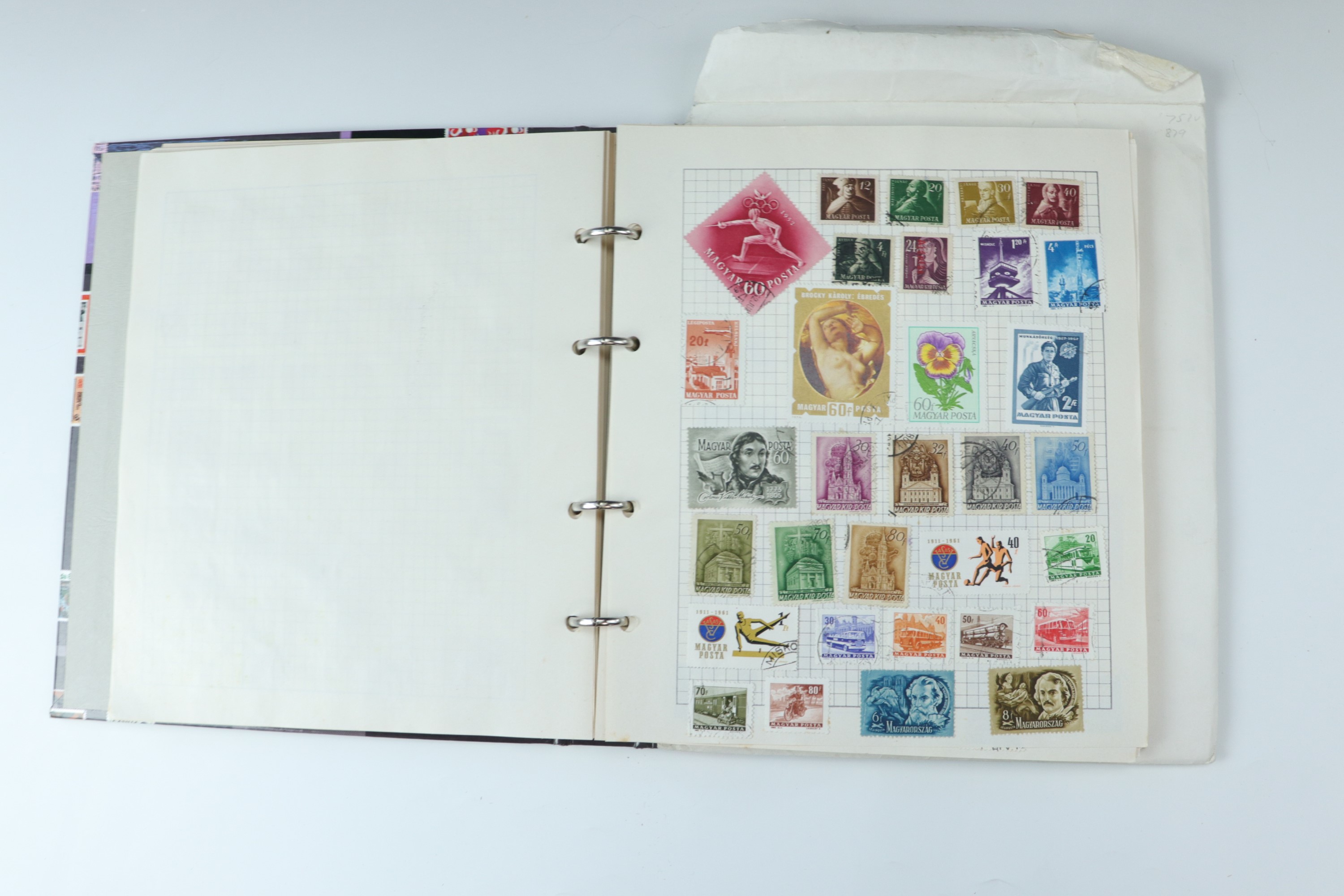 Several juvenile stamp albums containing GB and world stamps, with uncirculated and specimen GB - Image 43 of 47