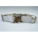 A Victorian Pattern 1882 Slade Wallace buff leather belt