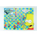 The Simpsons 3-D chess set