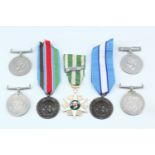 Two UN medals, a Vietnam War medal and four Defence Medals