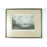 After Joseph Farrington, "West View across Windermere, looking over the Great Island. From the