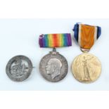 British War and Victory medals to 1511, Pte R A McCallum, Argyll and Sutherland Highlanders,