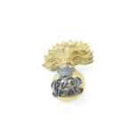 A Victorian Grenadier Guards warrant officer's cap badge