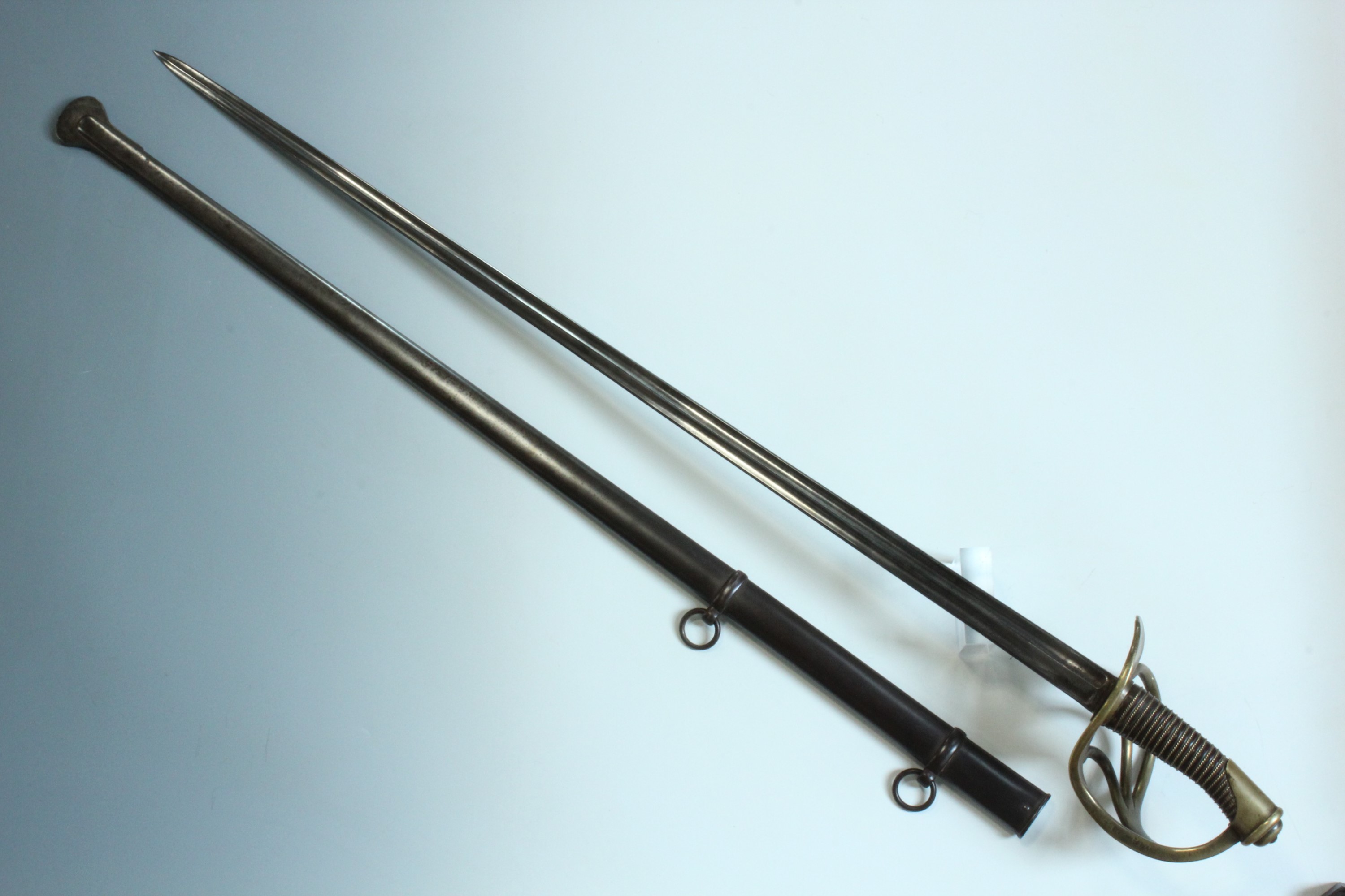 A French Model 1816 heavy cavalry sword, dated 1819 - Image 2 of 11