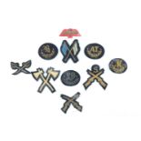 A group of Guards full dress bullion-embroidered trade and qualification badges