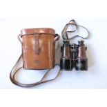 A cased set of Great War British Army Mk V Special binoculars