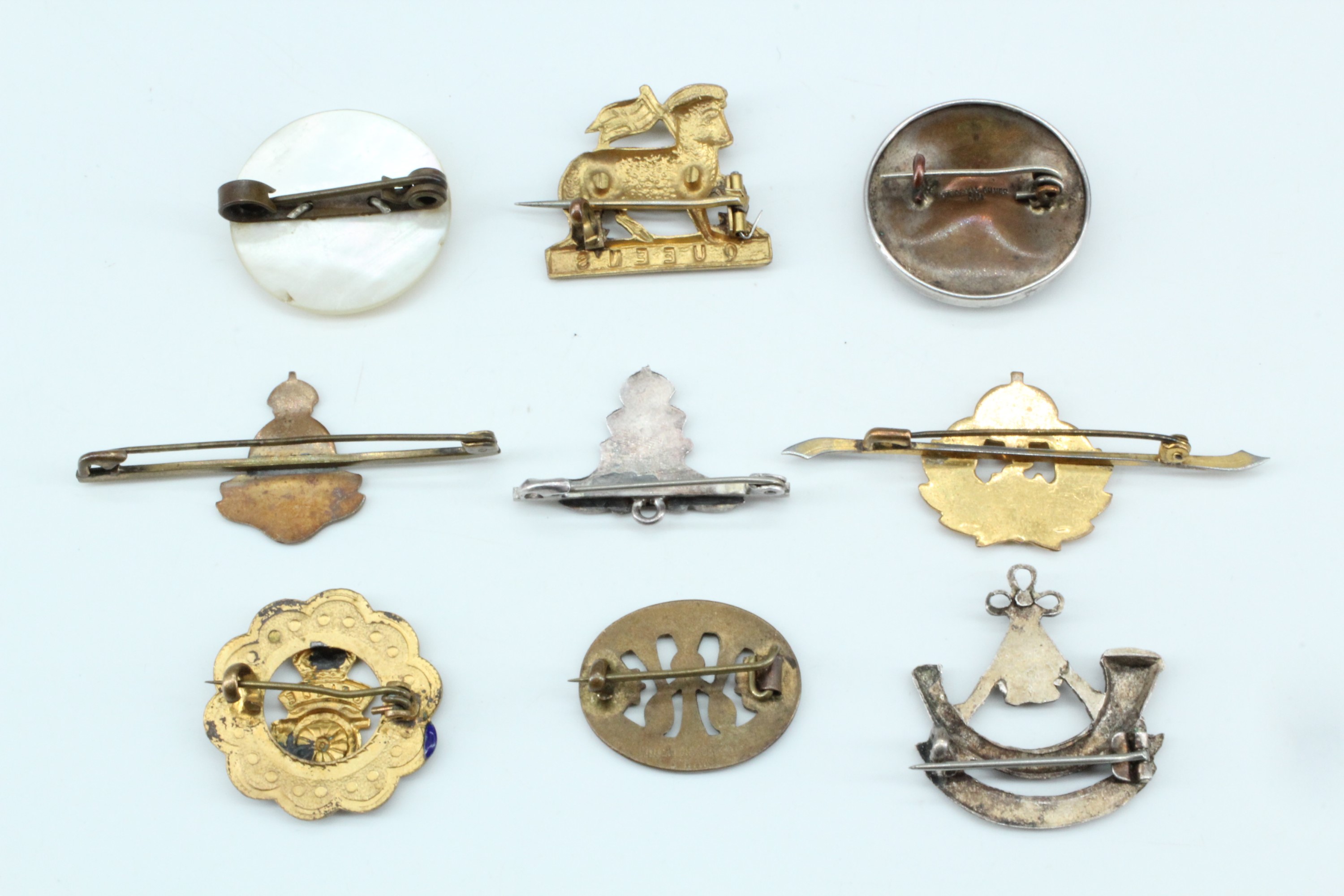A group of sweetheart brooches etc, including a Great War Women's Army Auxiliary Corps example - Image 2 of 2