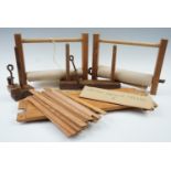 A Dryad Handicrafts 9" roller loom
