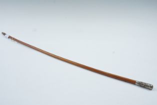 An early 20th Century Border Regiment swagger stick