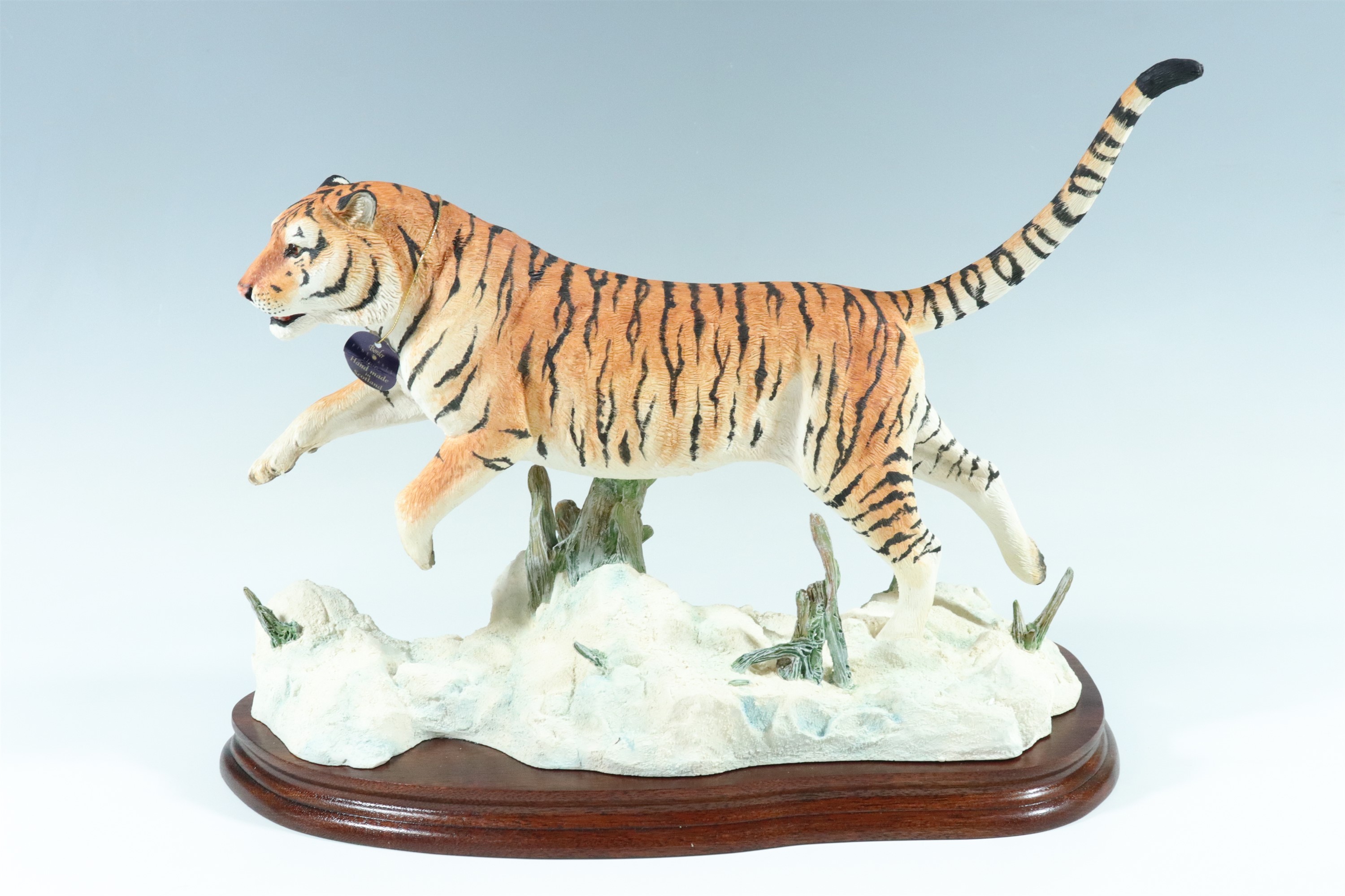 A Border Fine Art Siberian tiger, ltd edition no 41/395, 38 cm x 27 cm boxed (as new) - Image 10 of 10