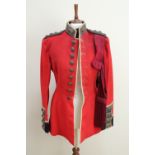 An early 20th Century Grenadier Guards officer's dress frock and waist sash