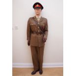 A mannequin display representing a Duke of Lancaster's Regiment officer