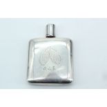 A silver scent bottle by Sampson Mordan & Co, rubbed marks