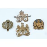A small group of Indian / General Service badges