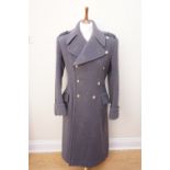 A post-War RAF Group Captain's mess dress and greatcoat