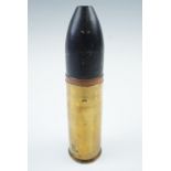 An inert 1917 German 37 mm trench gun round