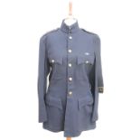 A post 1952 Grenadier Guards officer's blue patrol jacket