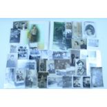 A large quantity of Second World war and other photographs and postcards depicting British,