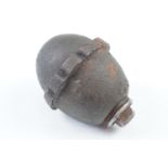 An inert Great War Imperial German Model 1917 egg grenade