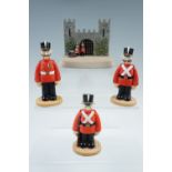 A Robert Harrop Camberwick Green Collection "Pippin Fort" together with "Soldier", "Sgt Major Grout"