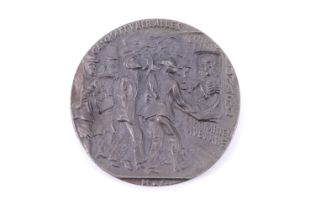 A Great War Lusitania medal