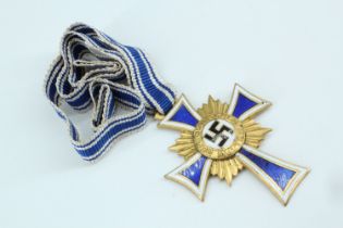 A Second World War German Third Reich Mother's Cross in gold