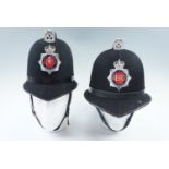 Two QEII Greater Manchester Police Custodian helmets