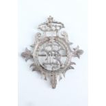 A Victorian Scottish provincial silver brooch, Scottish Renaissance inspired, fret worked and