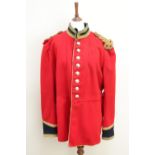 A post-1952 Blues and Royals trumpet major's dress tunic