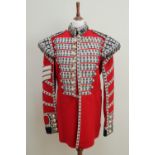 A 1950s Grenadier Guards drummer's dress tunic