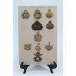 A group of Royal Naval Division cap and other badges