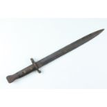 A Pattern 1888 bayonet, (scabbard lacking)