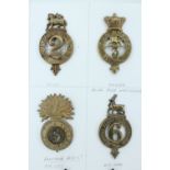 2nd, 3rd, 5th and 6th Regiments of Foot glengarry badges