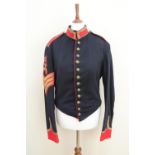 An early 20th Century Royal Horse Guards instructor sergeant's dress tunic