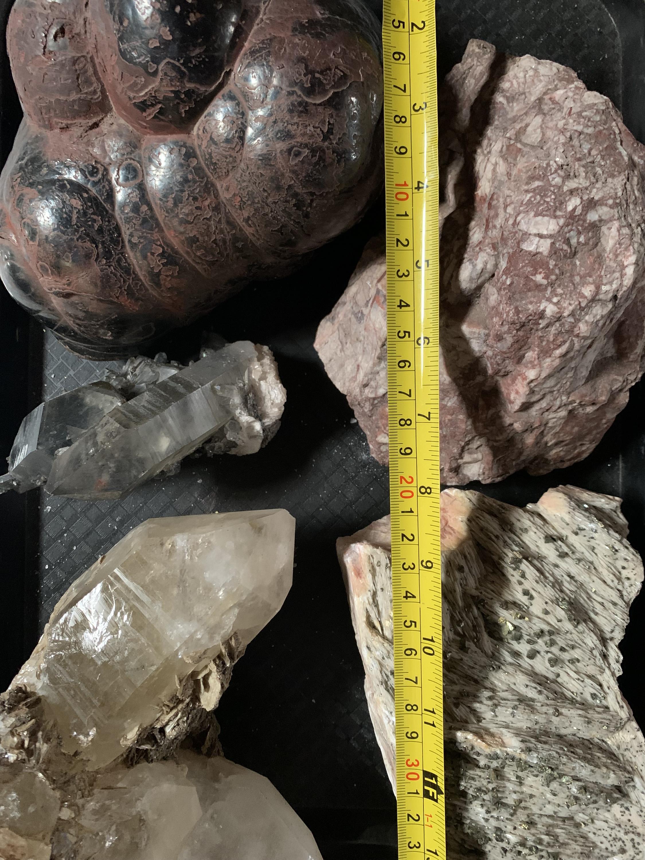 A collection of uncommonly large mineral specimens including galena, haematite / kidney ore and - Image 3 of 4