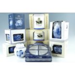 A quantity of boxed Rington's ceramics including a "Millennium Cathedral jar", a "Bridges Teapot", a