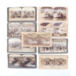 9 Boer War stereo cards