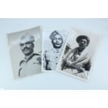 Three press or similar photograph of Second World War Indian Army / Gurkha Victoria Cross