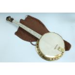 A J & A Margolin "The Broadcaster" banjo, 82 cm