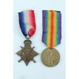 A 1914-15 Star and Victory Medal to 16496 Pte G Earl, Border Regiment
