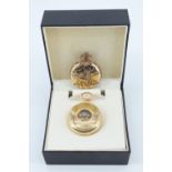 A contemporary Rotary pocket skeleton watch, model MP00713/01, boxed, (running when catalogued,