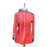 A George V - George VI Grenadier Guards officer's dress tunic, bearing a label inscribed W W James