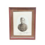 A period printed photographic portrait of Lieutenant William Barnard Rhodes-Moorhouse VC, by the