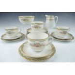 A Noritake part tea set