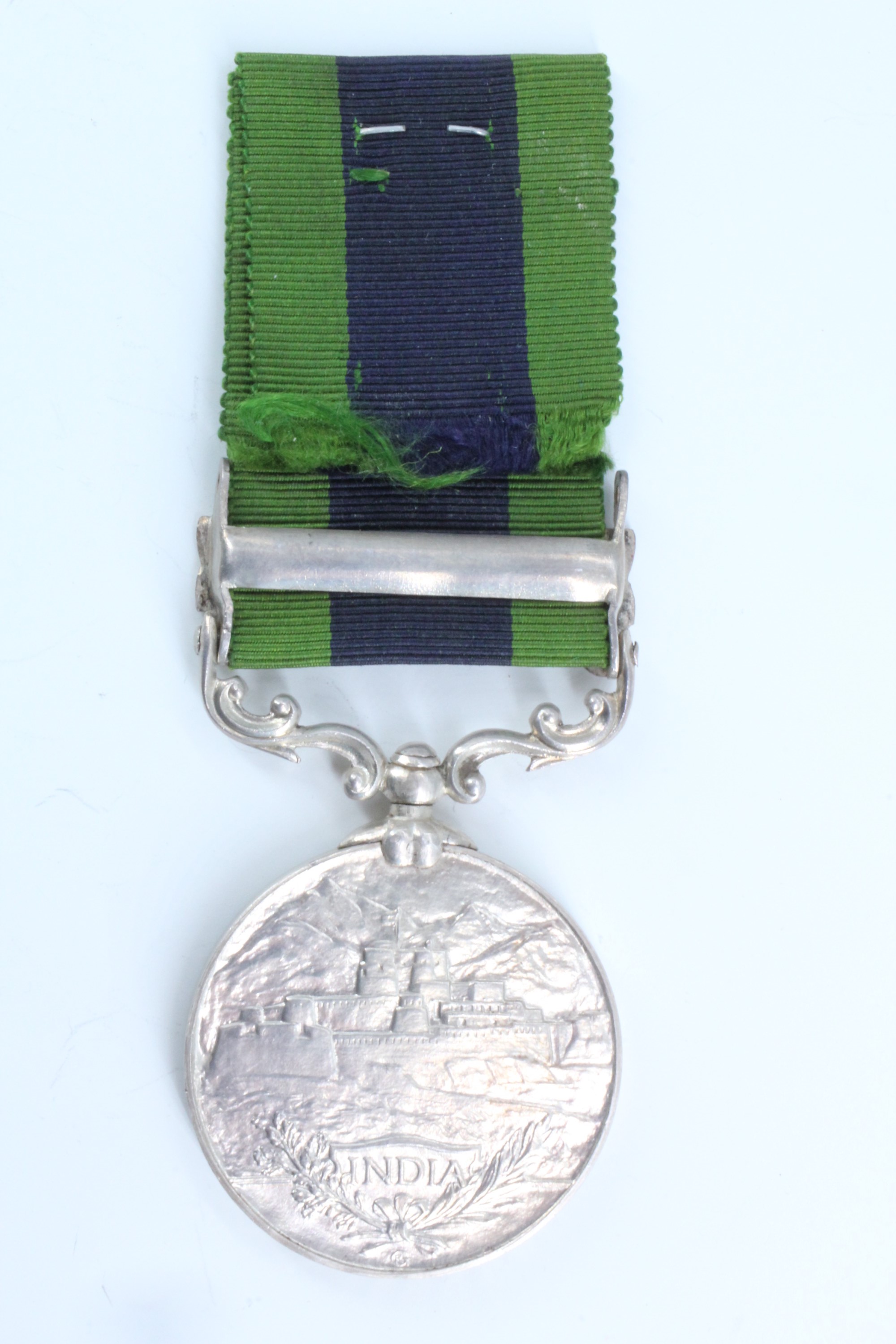 An India General Service Medal with North West Frontier 1930-31 clasp to 507067 AC1 J Taylor, RAF - Image 2 of 4